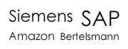 Siemens SAP Amazon Bertelsmann